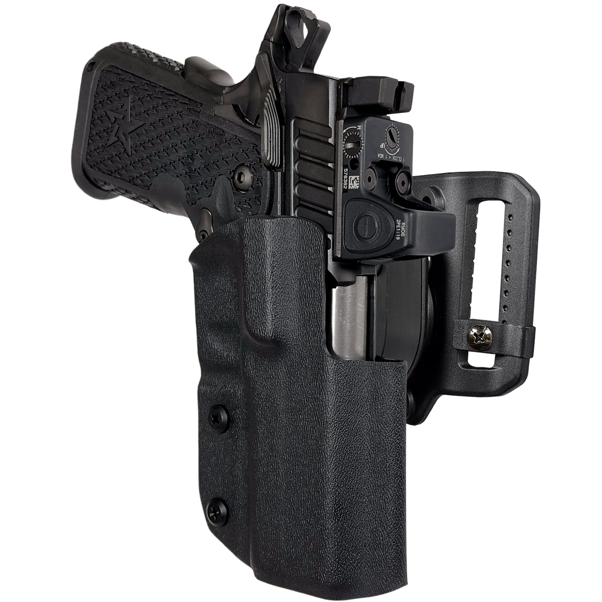 Quick Release Belt Loop Holster in Black