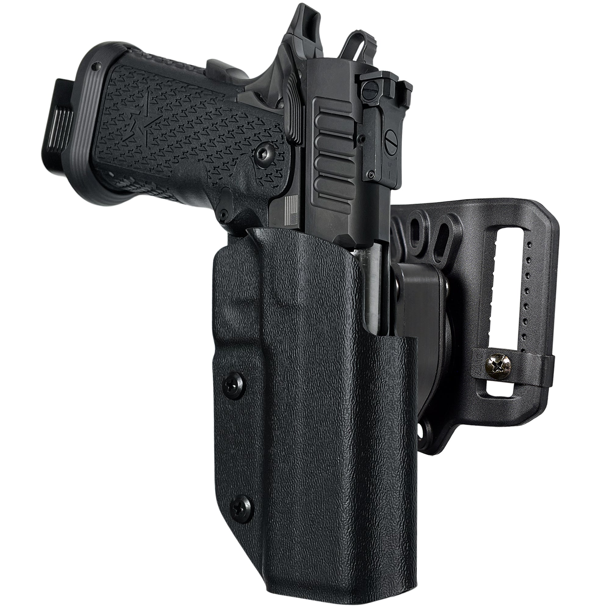 Quick Release Belt Loop Holster in Black