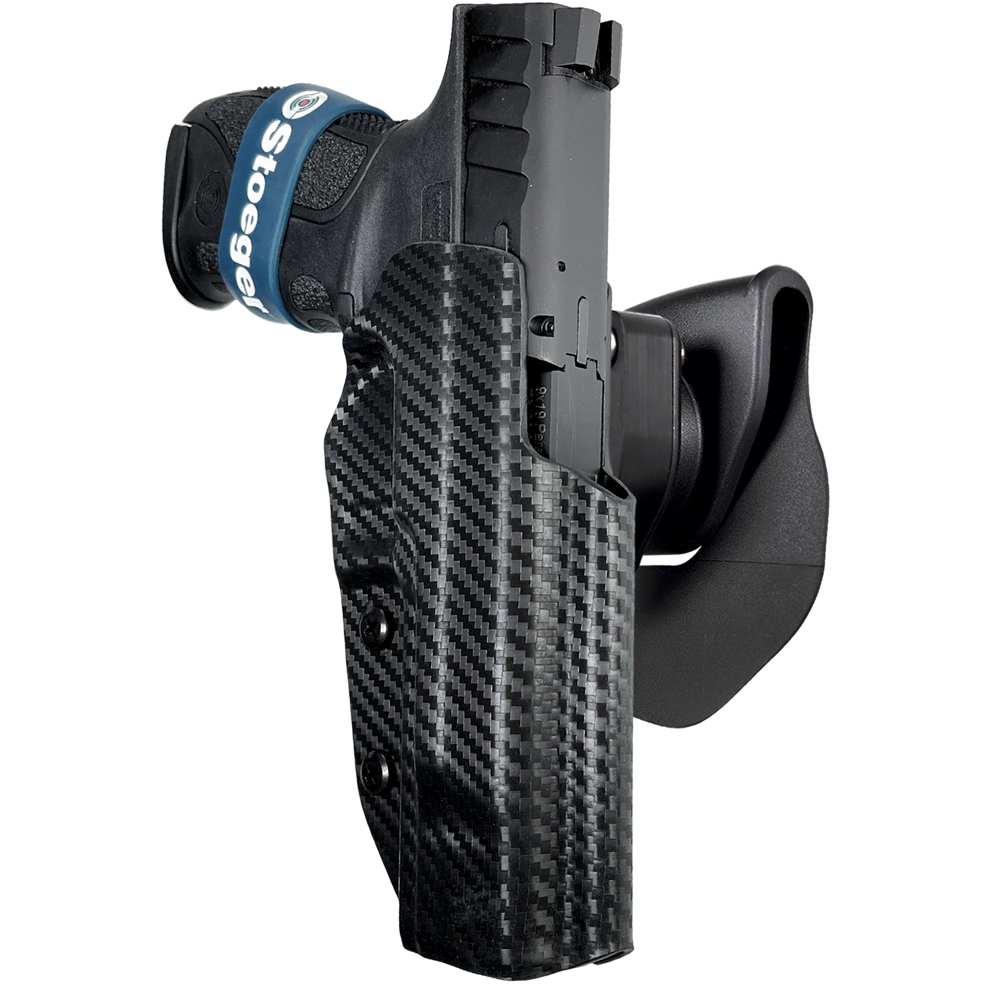 OWB Quick Release Paddle Holster in Carbon Fiber