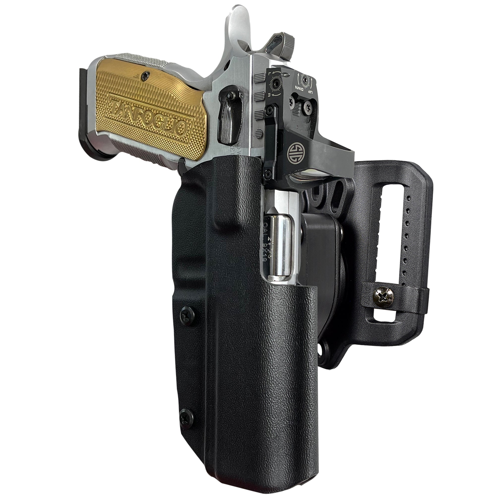 Quick Release Belt Loop Holster in Black
