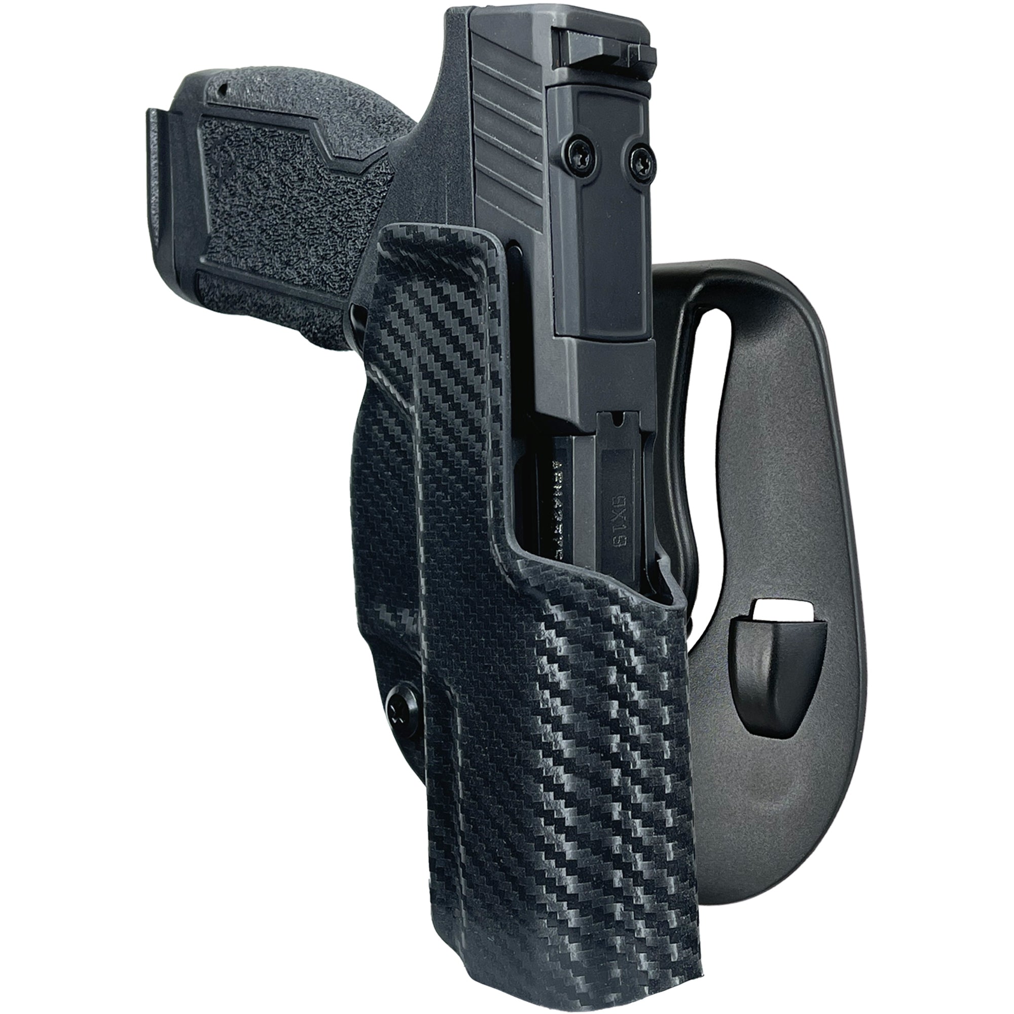 Taurus GX4 Carry T.O.R.O OWB Paddle Holster in Carbon Fiber