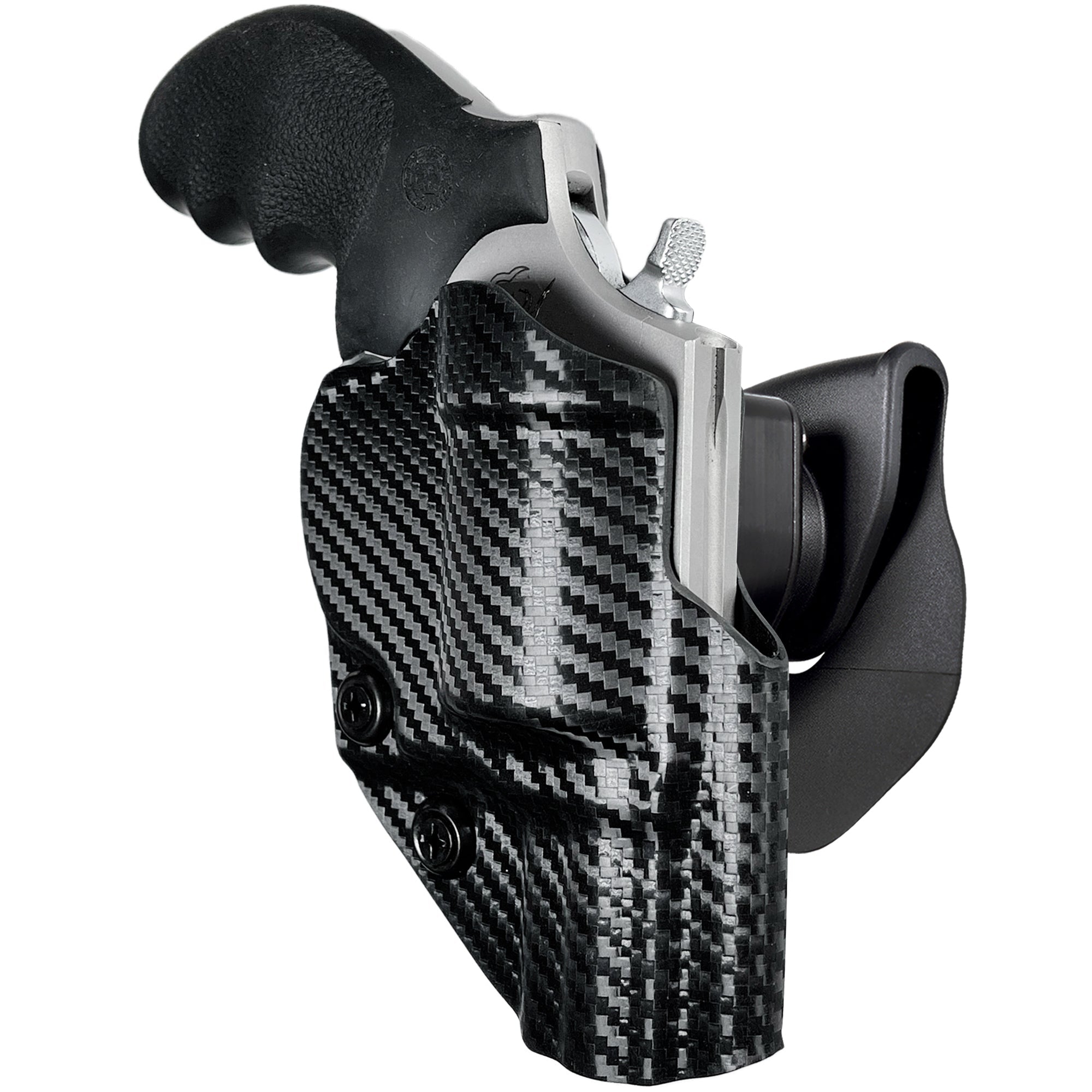 OWB Quick Release Paddle Holster in Carbon Fiber