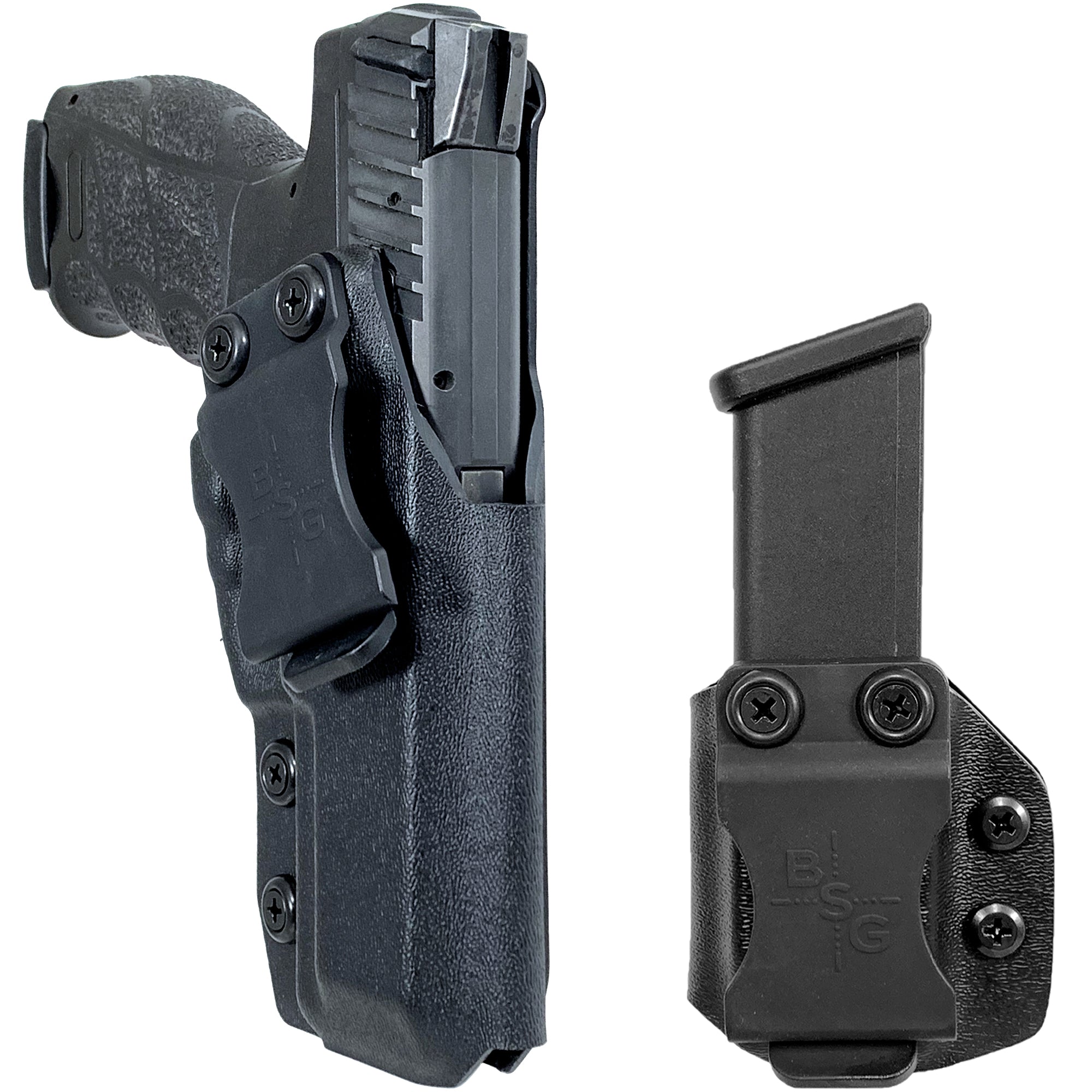 Heckler & Koch VP9 IWB Kydex Holster & Mag Pouch Combo