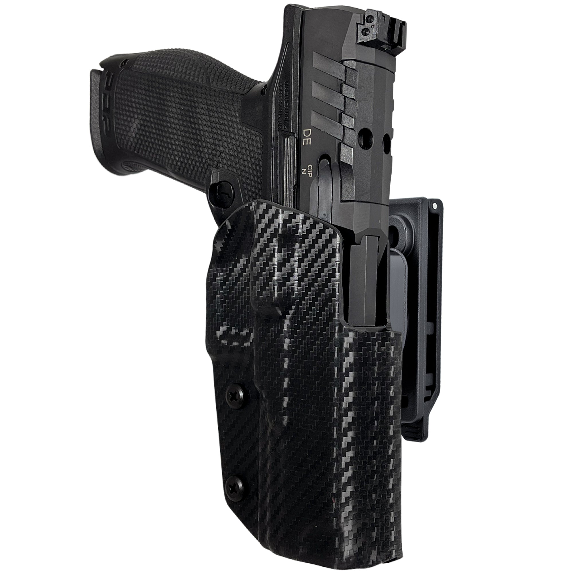Walther PDP 5'' Quick Release IDPA Holster in Carbon Fiber