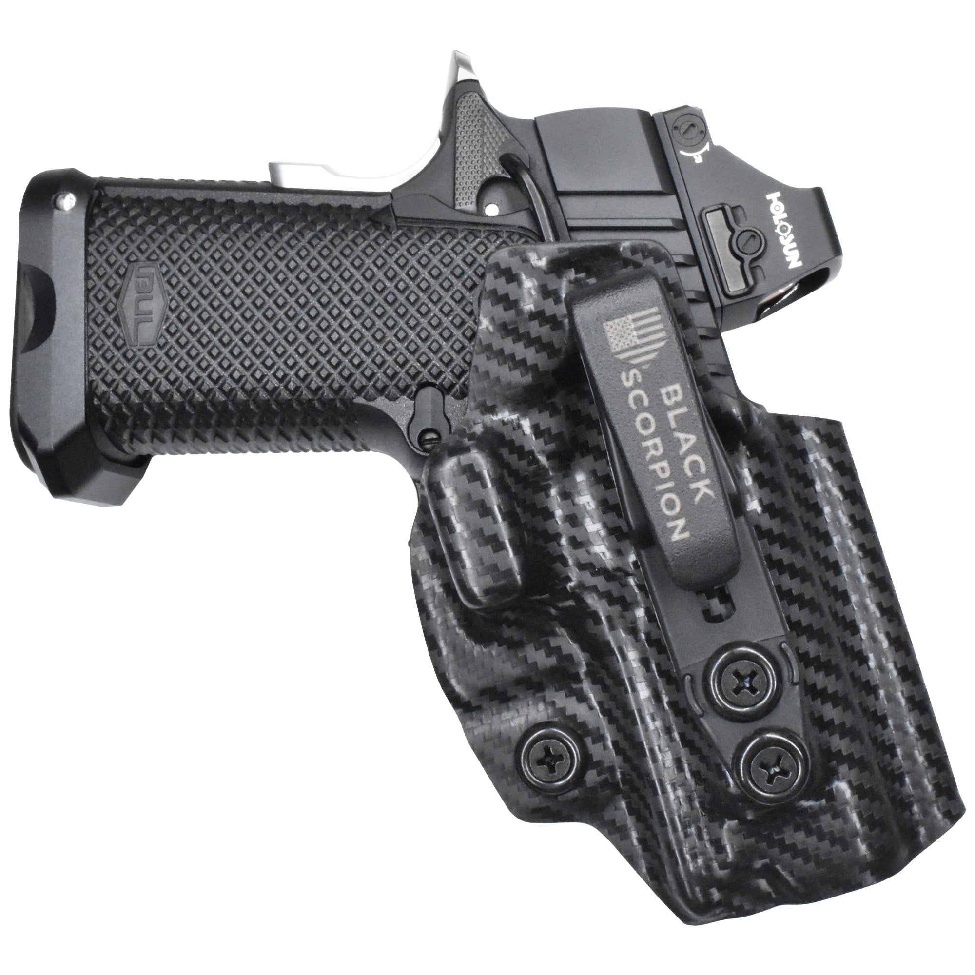 Black Scorpion IWB Tuckable Holster For Springfield XD-M Elite 3.8 Inch - Right Hand - Kydex